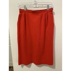 Vintage Pendleton Women’s Skirt Size 10 Pencil 100% Virgin Wool Made In USA